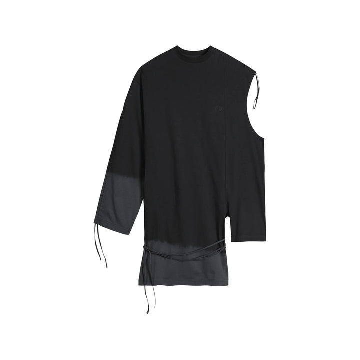 Y-3 T Shirts - Black, Gray | d2ba30499823e1cd6c3d3321ed825459c53d7a7e
