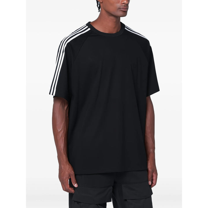 Y-3 T Shirts - Black | 2e82eec8399a3472c3dcced4c7b5e53d43edf236
