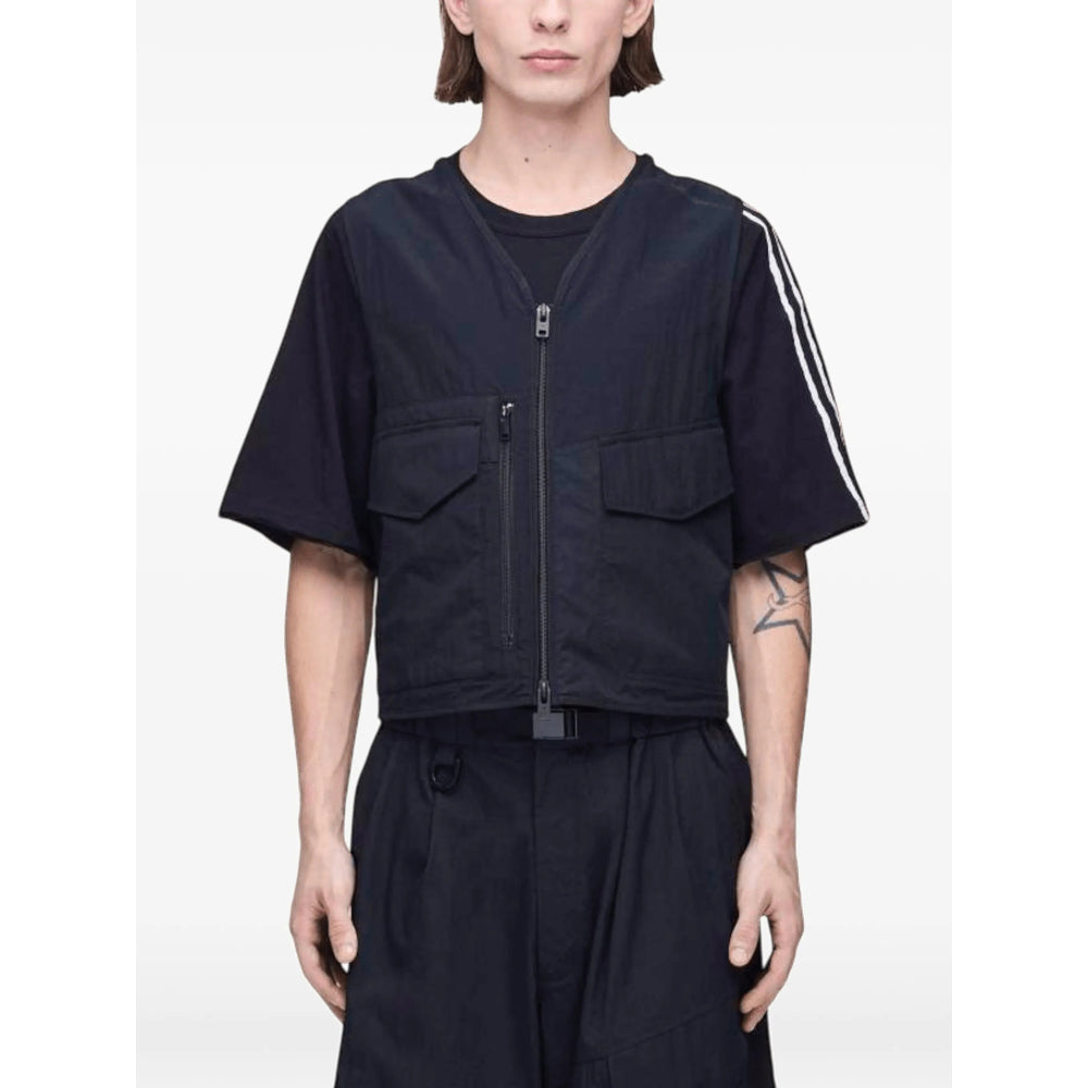 Y-3 Outwear Waistcoats - Black | 09c3b0b7582f715ebaf219d339f37ed8363d09fb