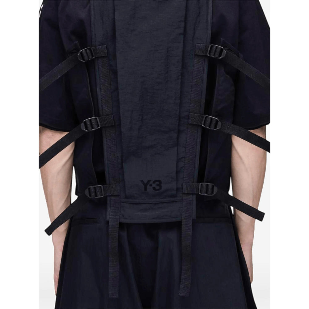 Y-3 Outwear Waistcoats - Black | 5938979e6773ca71448d0996b444285470f8f566