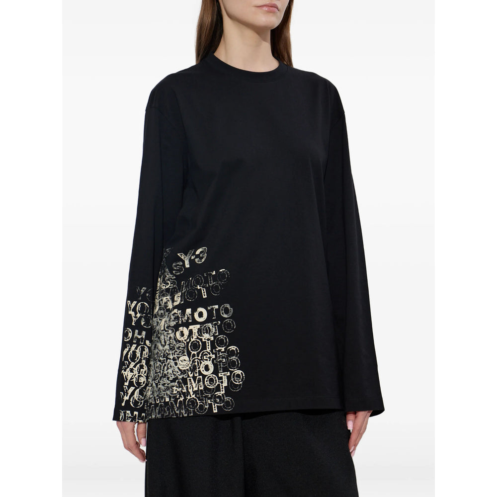 Y-3 T Shirts - Black | eea0580f52e4011ba9c050269638082c66efcf07