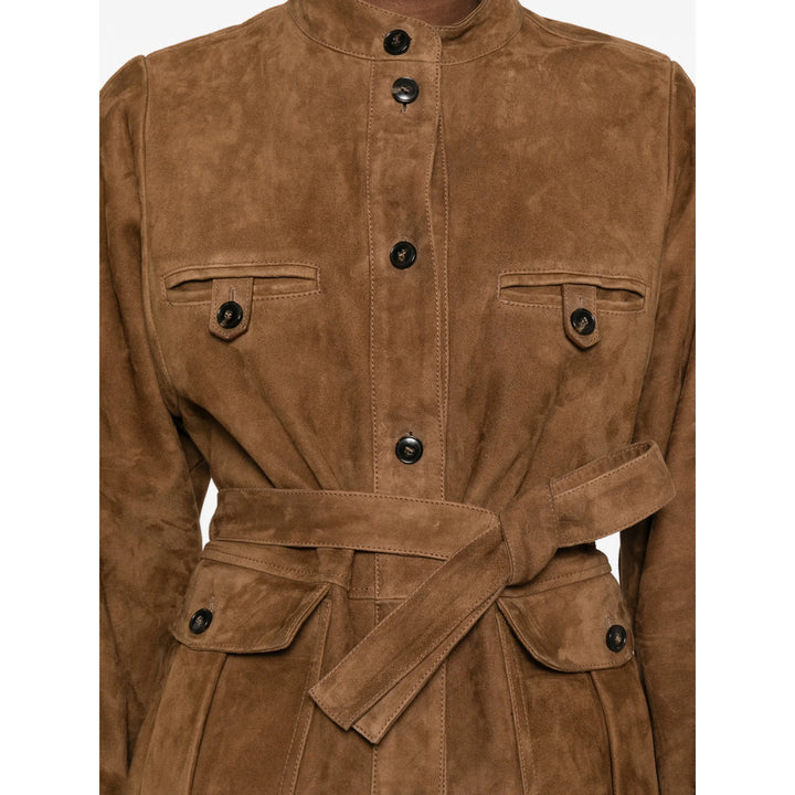 Yves Salomon Outerwears - Brown | ae2a8907912fef4de5df950d5a3ec6d7fa8c22e6