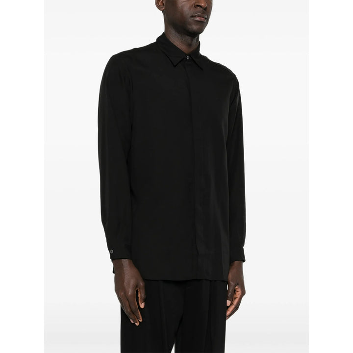 Lardini Shirts - Black | 8efac47bdd77bbcd9dcff9a002ef6b421fa6db8e