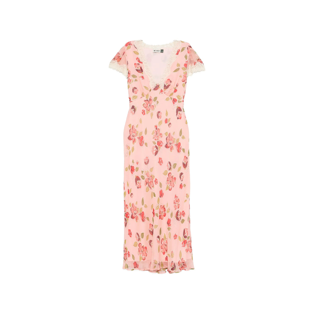Rixo London Dresses - Pink, Red | da24558ce1338d5c5b64b3b3ea313dfdcf49facb