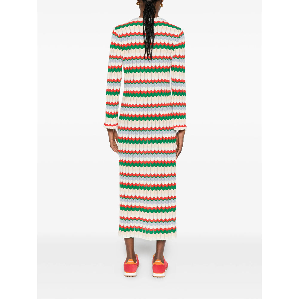 Rixo London Dresses - Neutral, Green | 28cd0749154678b130a489a902dbd75fcd1fda69