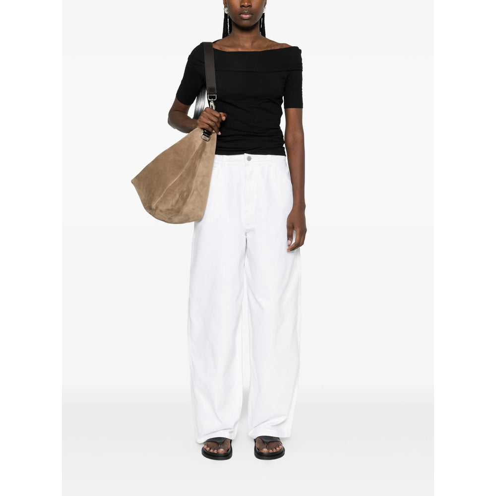 Lemaire Pants - White | 7f4328440f8d277c274befcaa02e67b68371c523