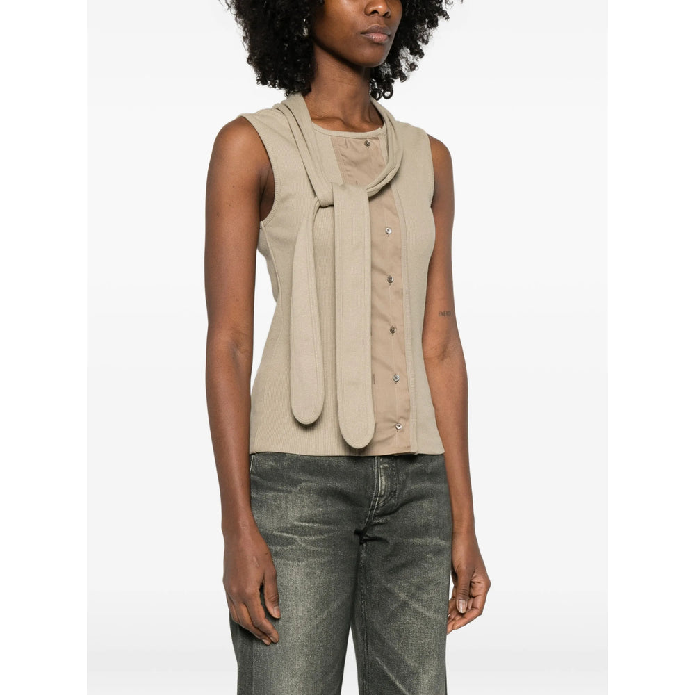 Lemaire Tops - Neutral | ba69942af79a6b508f8a93c6f696919df569e03c