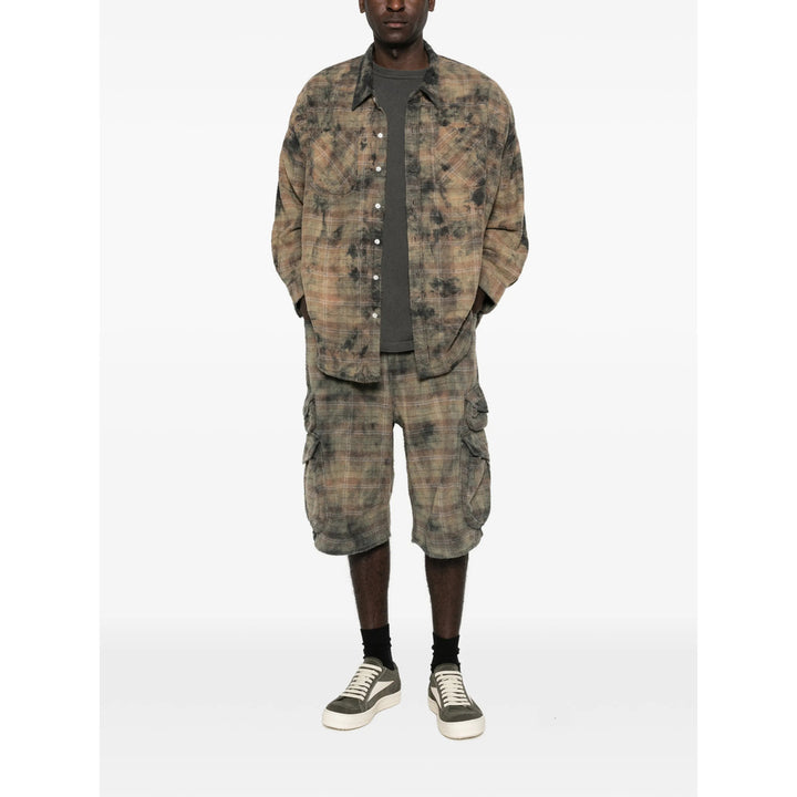 R13 Shorts - Green, Brown | 5df82518e65ef6f537b450e35204275745c55e3e