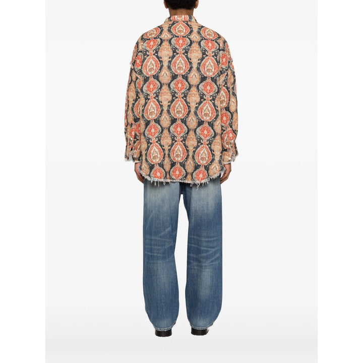 R13 Shirts - Orange, Black | 71ba06fa6d92fcad9e1f1f24f2b46406b69ec306