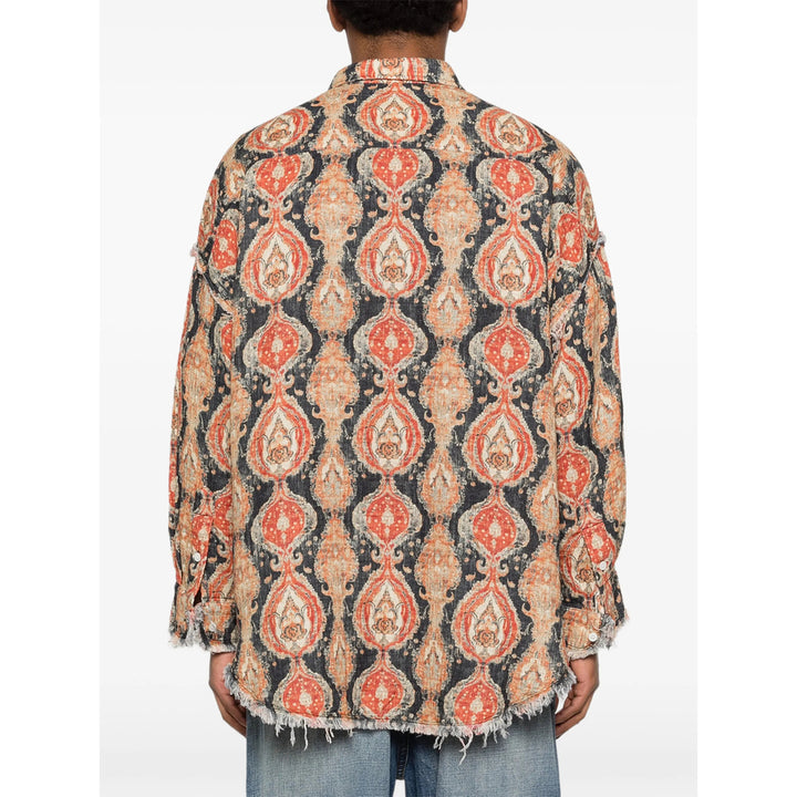 R13 Shirts - Orange, Black | 5438866c8fdcb7ed5195eaaa7f16241023598109