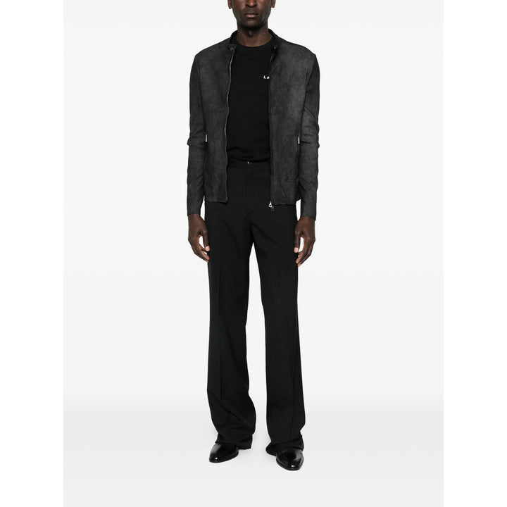 Giorgio Brato Leather Outerwears - Black | 3c602b6e3bc0756d7fbac39482bf05b42bc16343
