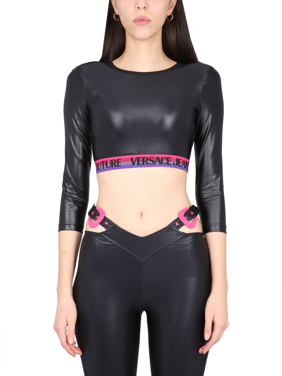 Versace Jeans Couture Tops - Black | Wanan Luxury