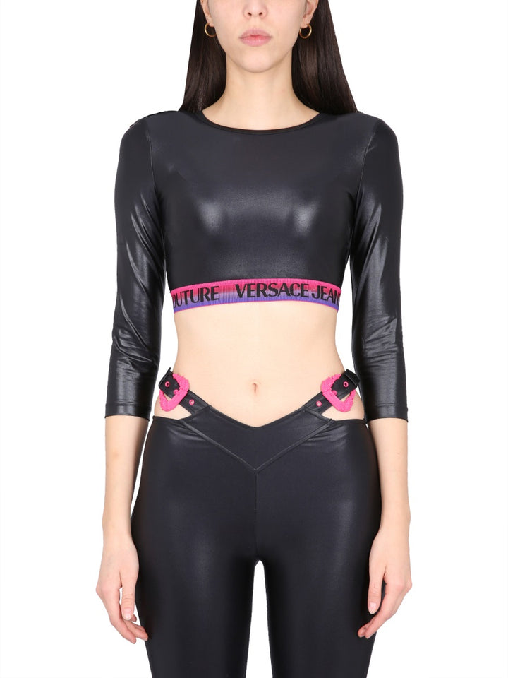 Versace Jeans Couture Tops - Black | Wanan Luxury