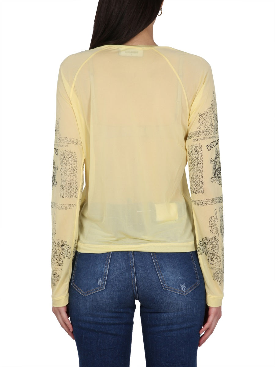 Dsquared2 T shirts - Yellow | Wanan Luxury