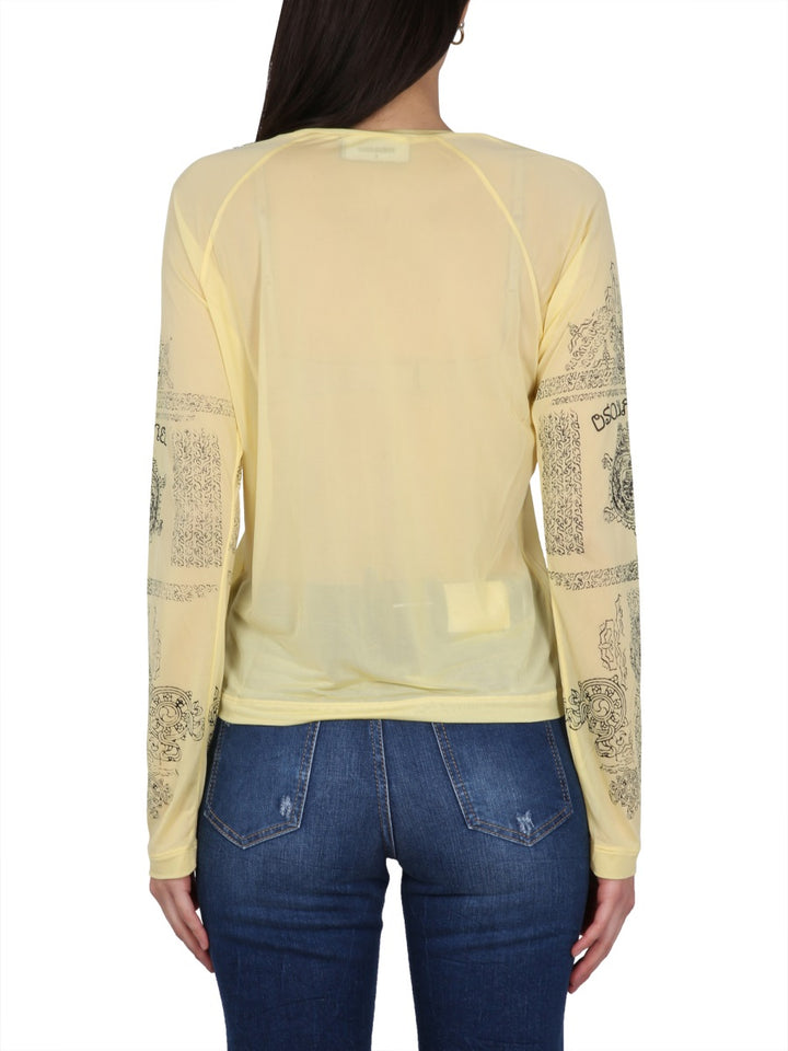 Dsquared2 T shirts - Yellow | Wanan Luxury
