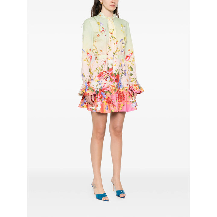 Roberto Cavalli Dresses - Pink, Green | a042c04c7964e3852608b4462ad2cd990dcfde77