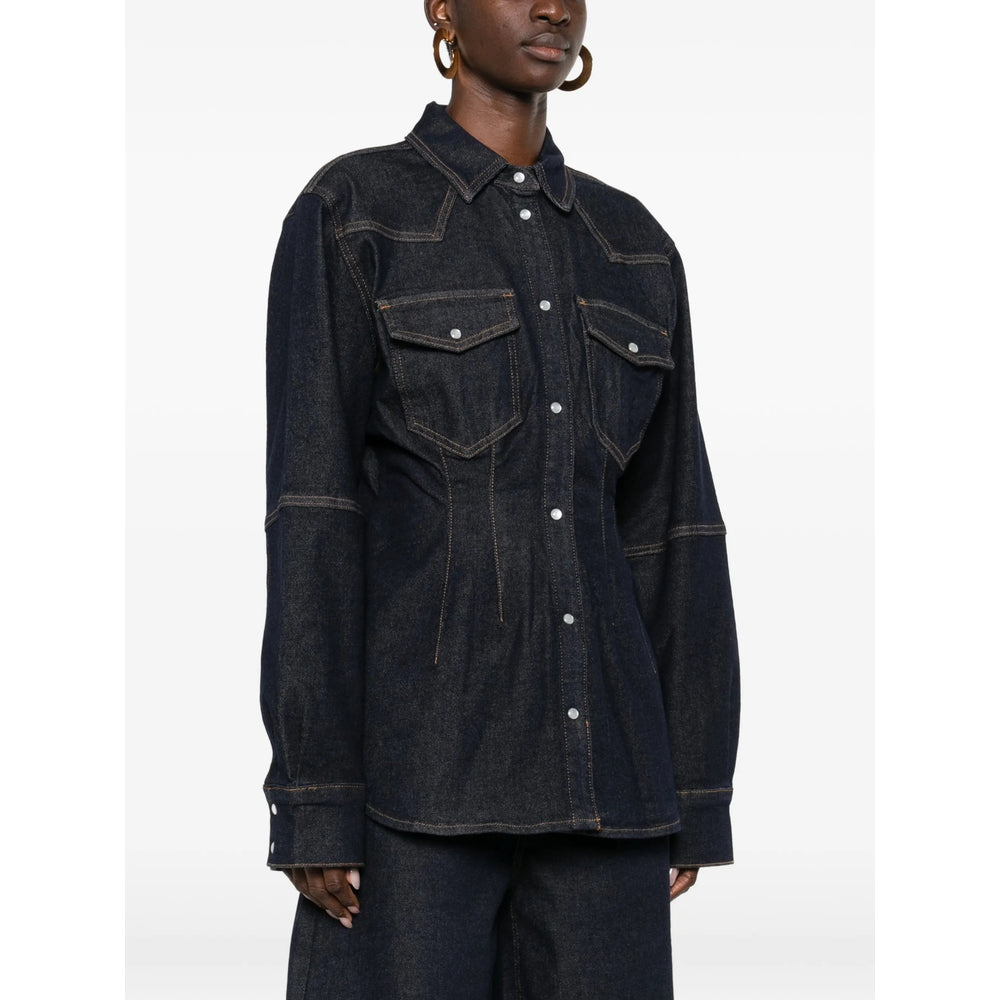 Gestuz Shirts - Blue | 5c47a856451500dbd674ad8d66d02164a33db6f3