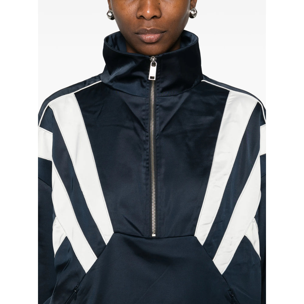 Gestuz Outerwears - Blue, White | ddd822b7a56da9e308f293da8ed0bcd6d982e9b7