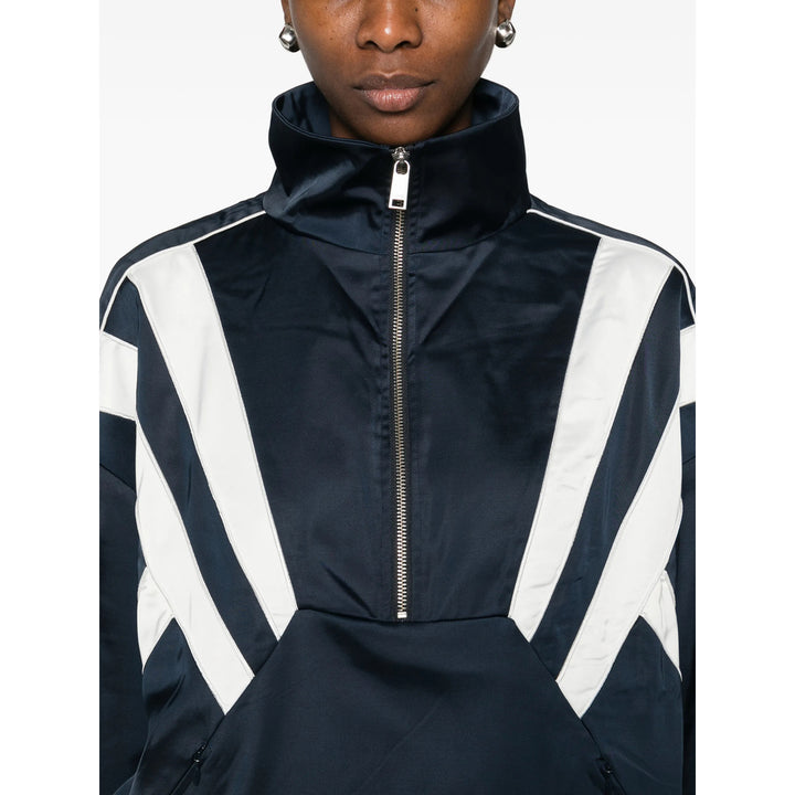 Gestuz Outerwears - Blue, White | ddd822b7a56da9e308f293da8ed0bcd6d982e9b7