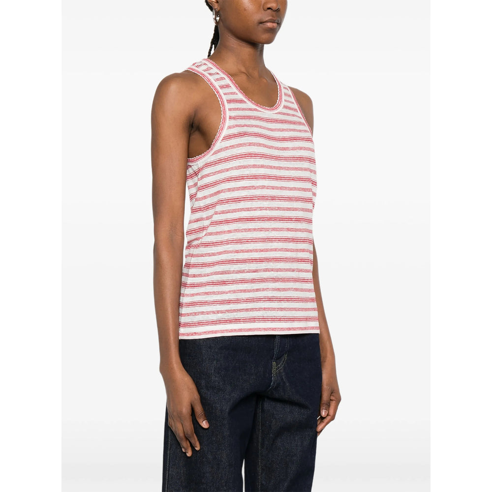 A.P.C. Tops - Red, White | 668cca6ede07ccbe74d8c32ebb473cabf26470df