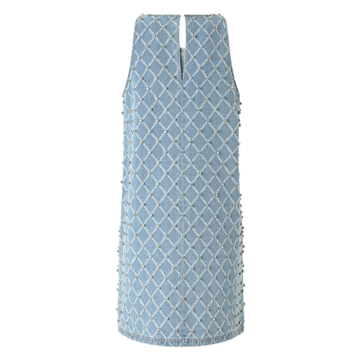 Pinko Dresses - Blue, White | 01bddbf1cdd019ab7e48d68912731b8f57f75368