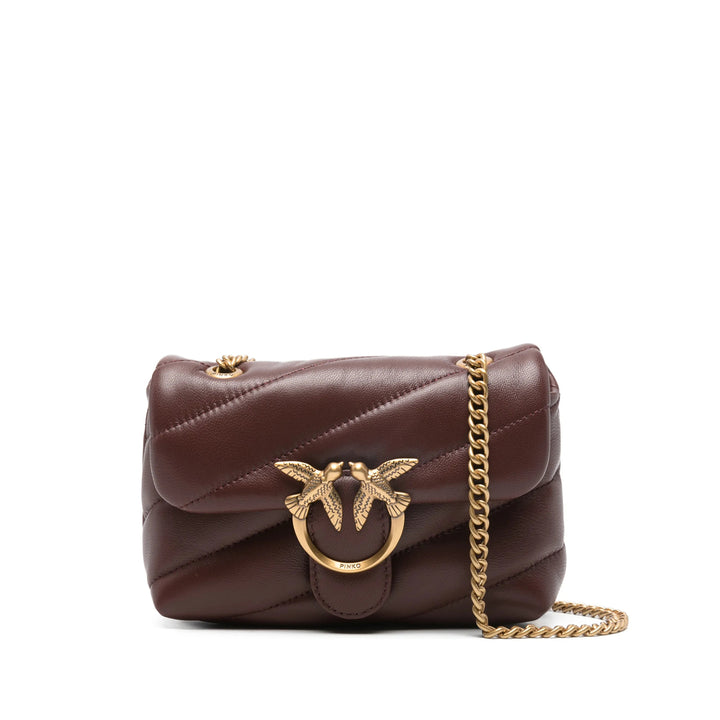 Pinko Bags - Brown, Gold | 241a44b67cc5e602dc0a11ab6690f1733884cdaf