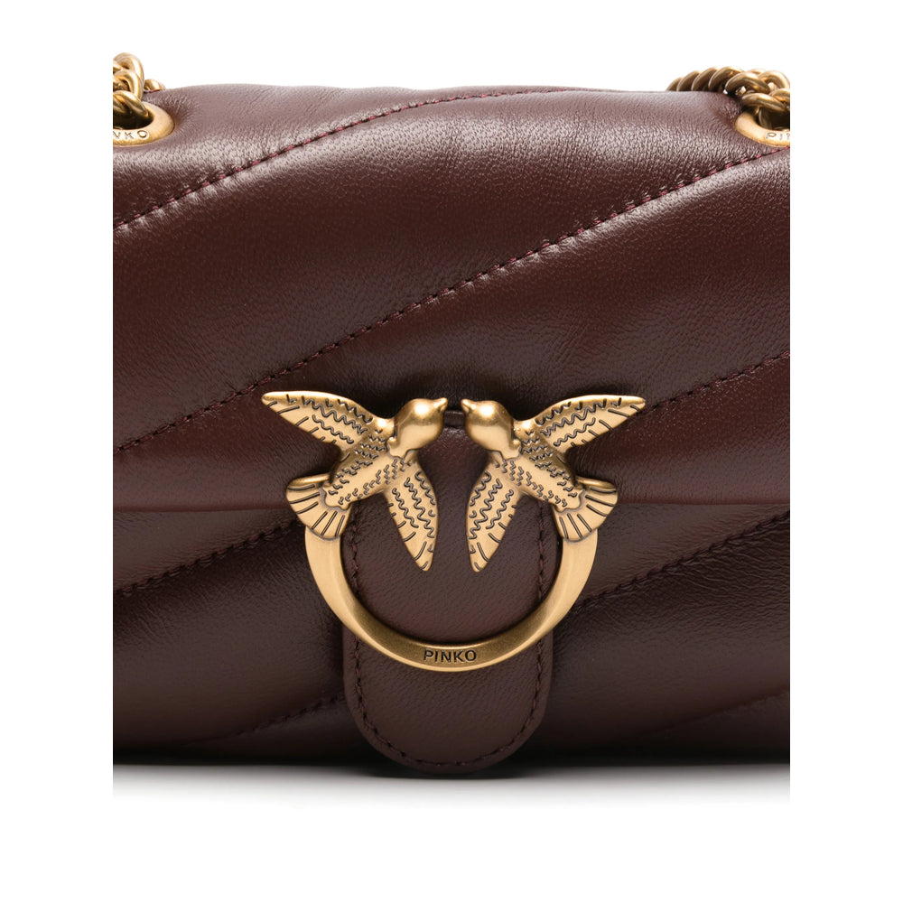 Pinko Bags - Brown, Gold | dd2d220606a45463b4ddefe4a3f06479958caa7a