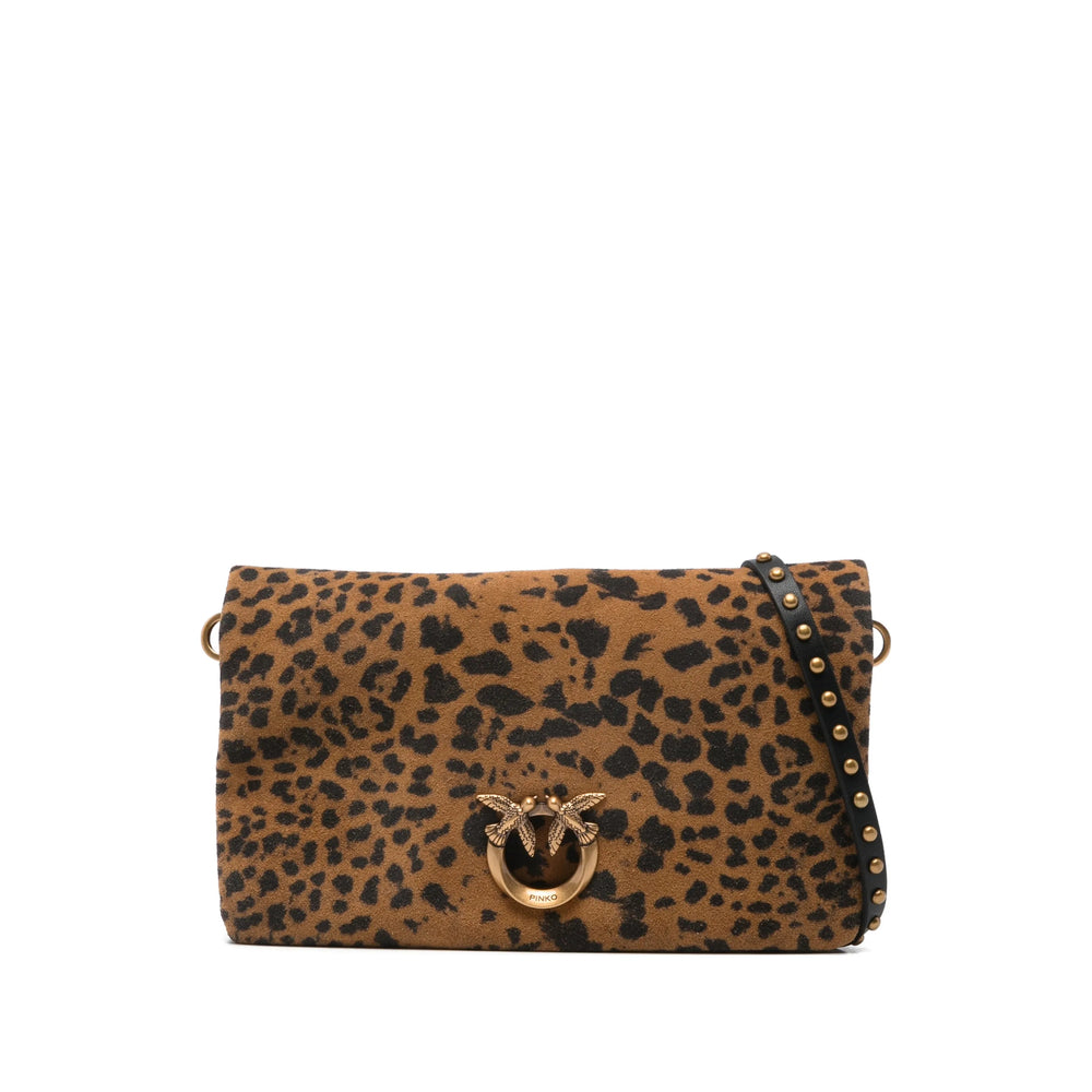 Pinko Bags - Brown, Black | 7634371c381d7f9ac3a7d4a3a2dc14e0e9d1203b