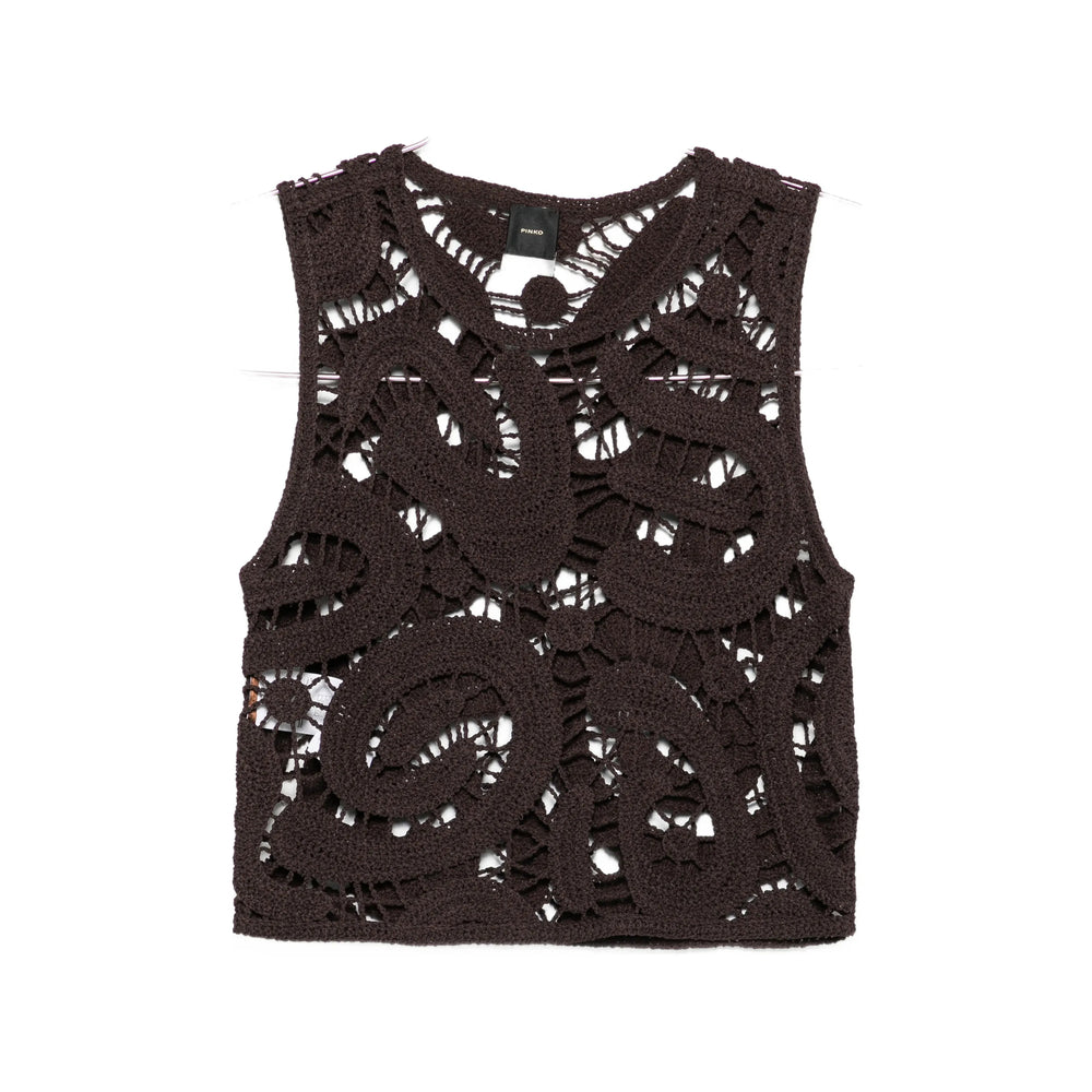 Pinko Tops - Brown | 5859cc9b91b04c3ced1d4936d0adc6be53aa80fa