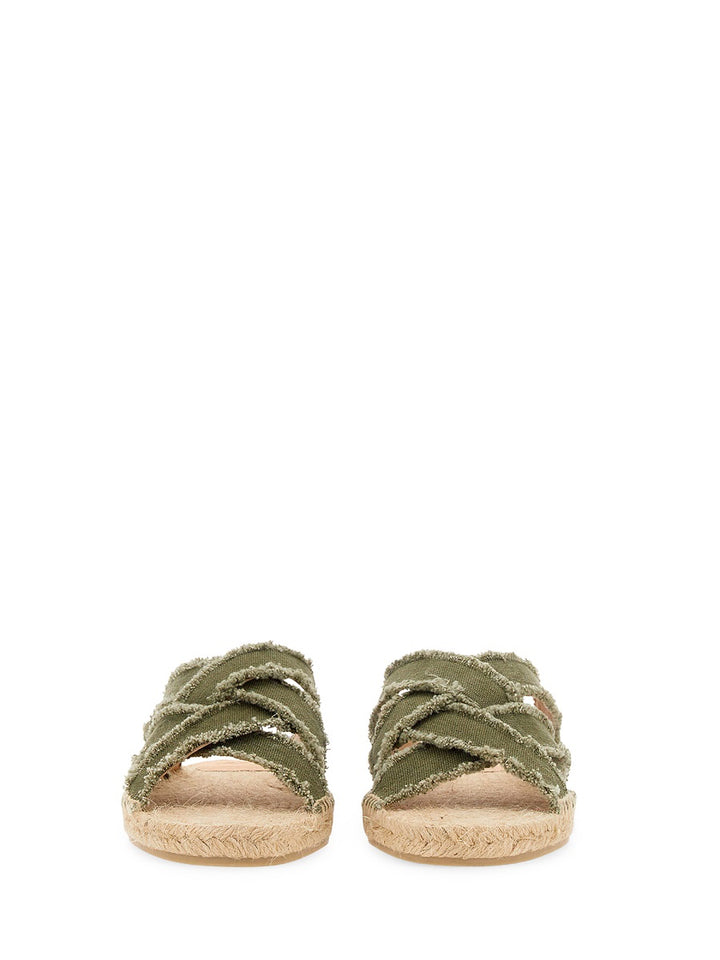 Castañer Sandals - Green | Wanan Luxury