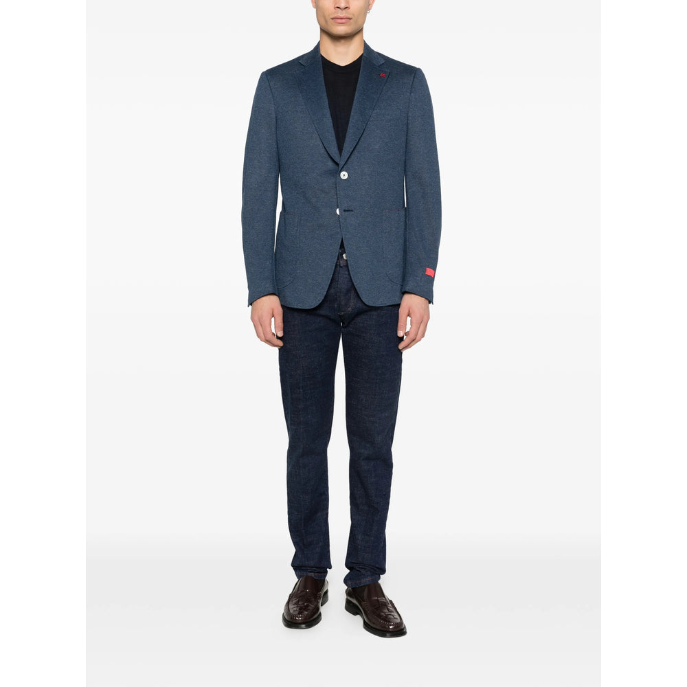 Isaia Jackets - Blue | 71b757b9c1317c9d5437c8c82f4e780c40311a26
