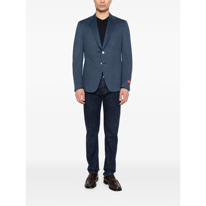 Isaia Jackets - Blue | 71b757b9c1317c9d5437c8c82f4e780c40311a26