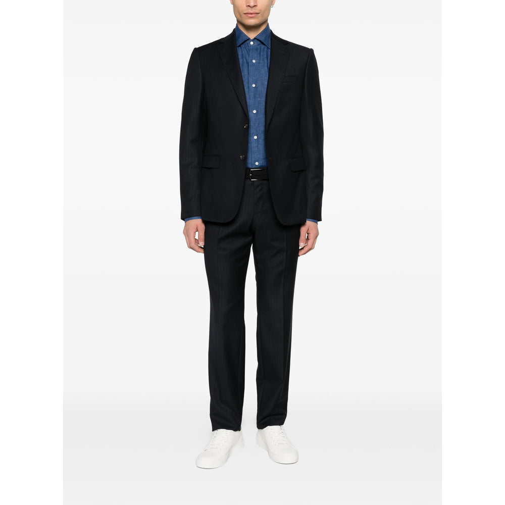 Isaia Shirts - Blue | a104f2c69e45219932c934718abd225a4de56159