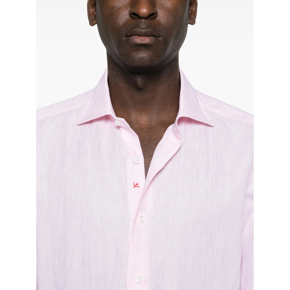 Isaia Shirts - Pink | 5b9ef9f45ad32a2a55b276db10502e3a72e1e876