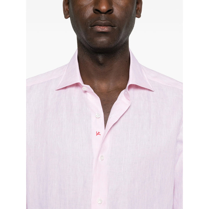 Isaia Shirts - Pink | 5b9ef9f45ad32a2a55b276db10502e3a72e1e876