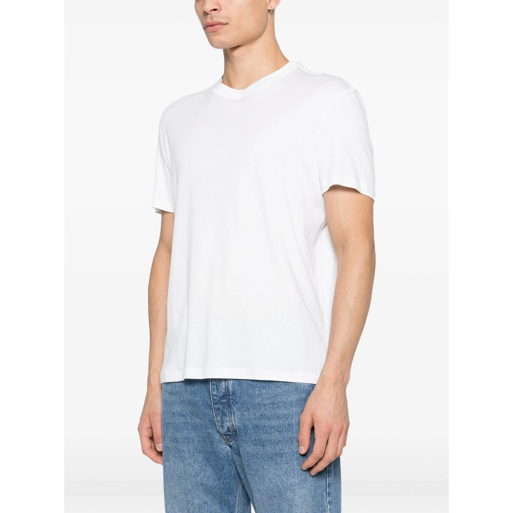 Isaia T Shirts - White | 06b539f5fa52c2b12a5af887cb54e62cdc9564f9