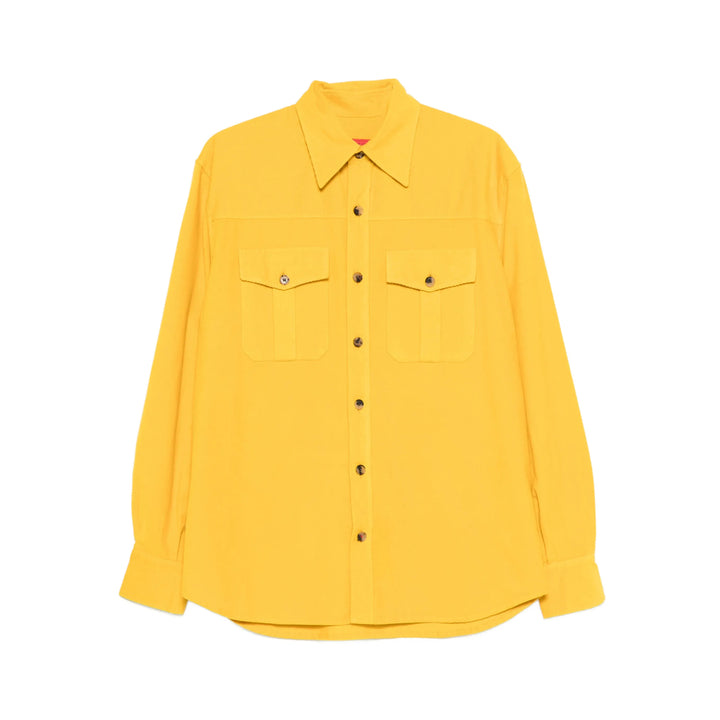 Isaia Shirts - Yellow | 32b2b13b77d681fef4e8477d90d6564322ed8ac5