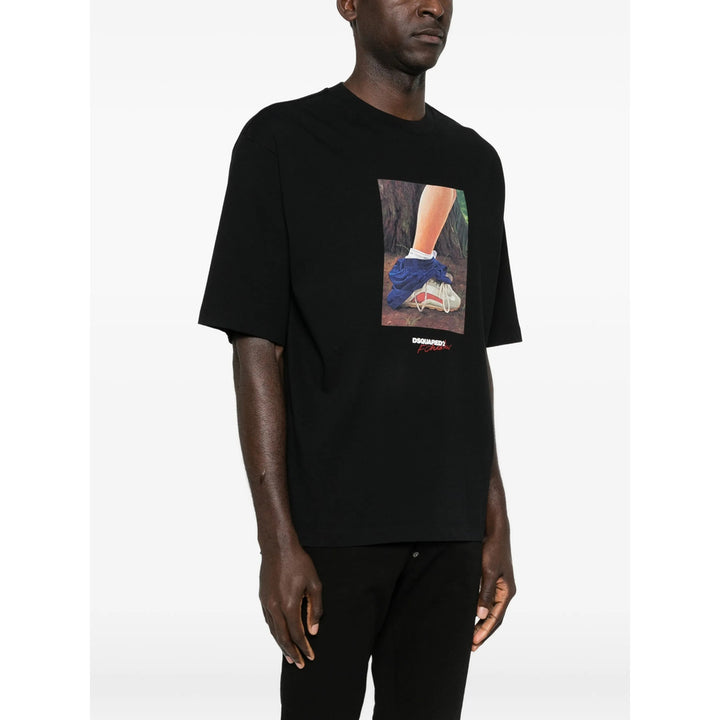 Dsquared2 T Shirts - Black | f705049786df64fb85dc6d67515834e50117f423