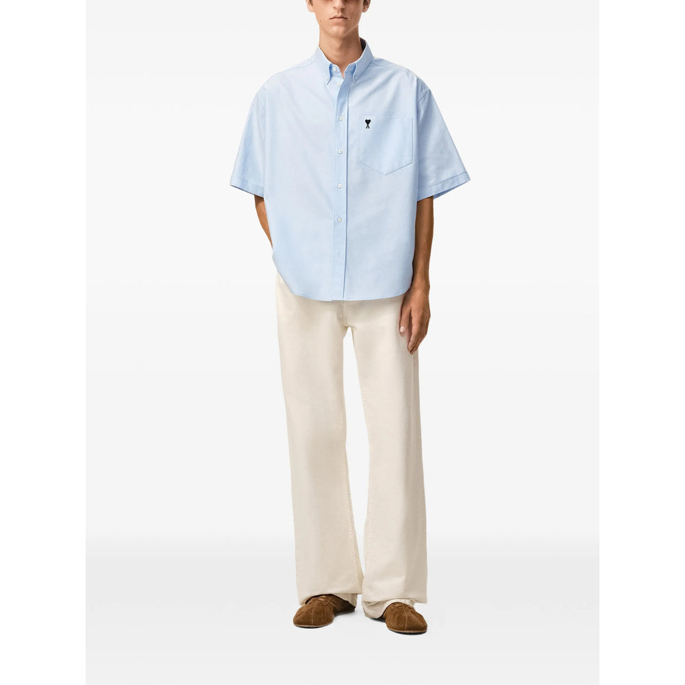 Ami Paris Shirts - Blue | b16121da72e5aaaff495ca1688ca9782a1a7ea9c