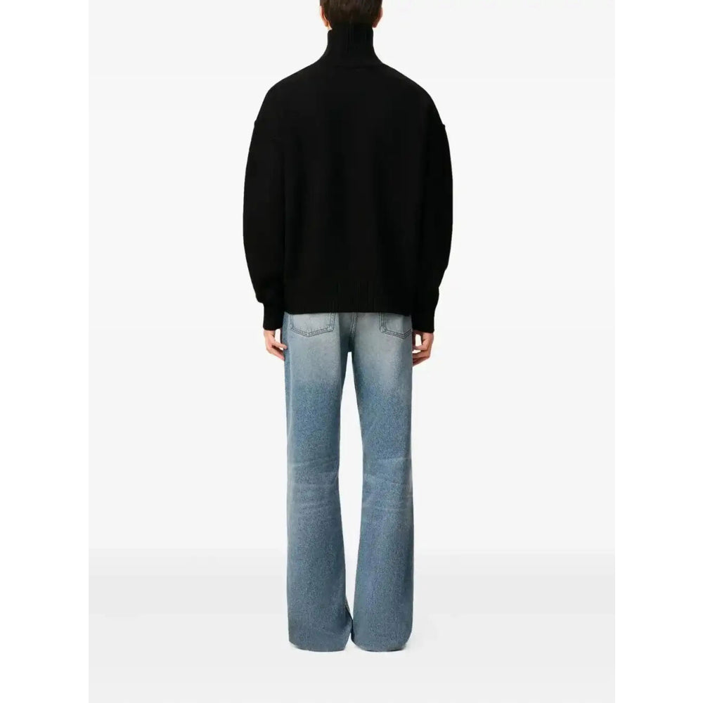 Ami Paris Sweaters - Black | b2ddf3f83ef4c1d7b22b32c093f65abc0f26ec6e