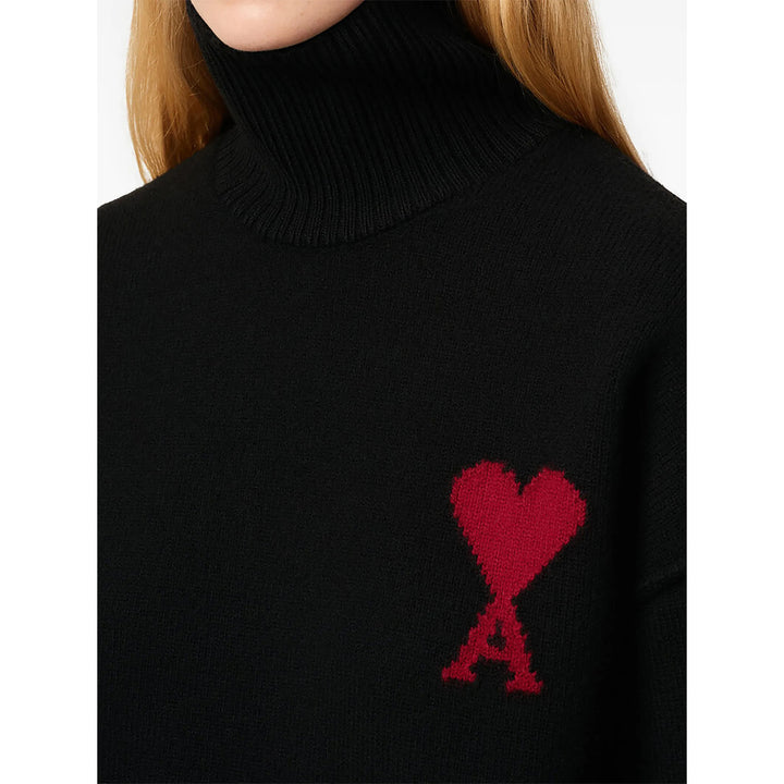 Ami Paris Sweaters - Black | 78dfdd62cc0a1bd4640aa15b9dfec5c3805a2de5