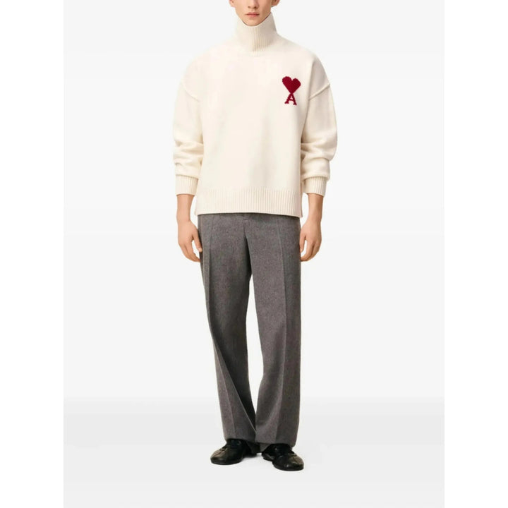 Ami Paris Sweaters - Neutral | 127bcb066e8dc39e57a5b906dc16e068e13e5626