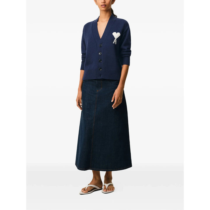 Ami Paris Sweaters - Blue | d3cf4f453e4eb989bb8c6648603db334aaafd8ab