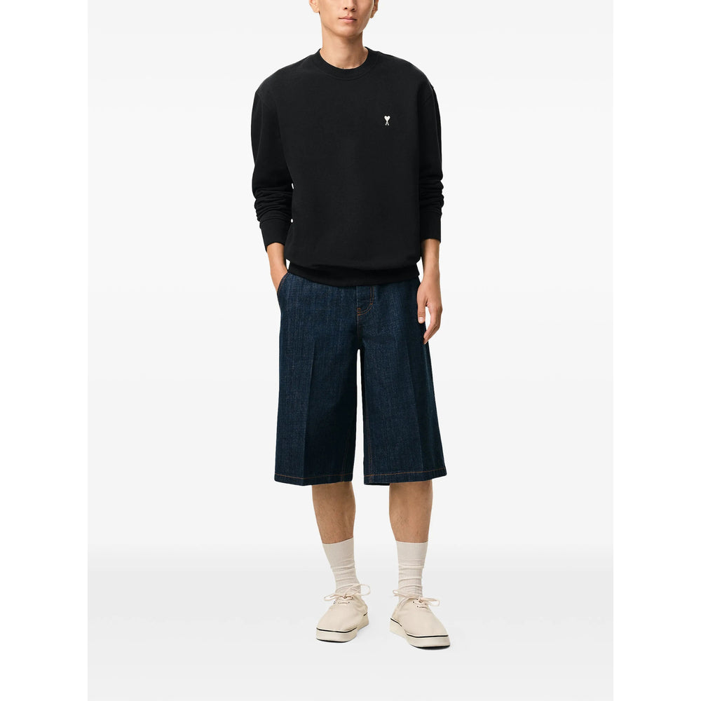 Ami Paris Sweatshirts - Black | 6daeb4a91ef84572f5b732d8ffda2cff644086a4