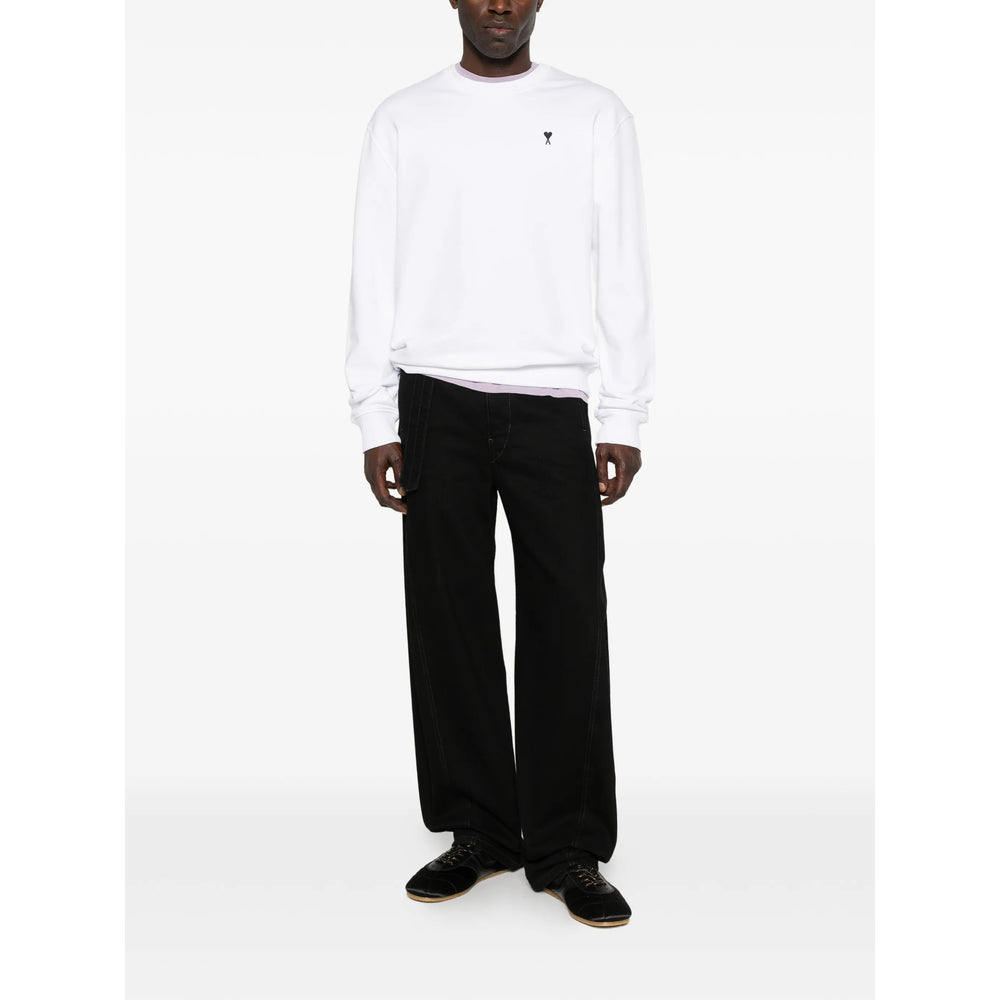 Ami Paris Sweatshirts - White | a1203a2f2b1c591aa26c3b62850a54a0449e1ee9