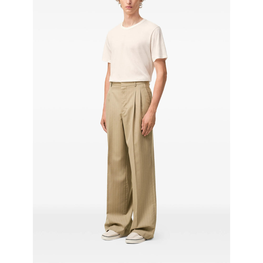 Ami Paris Pants - Neutral | b90df37d47383f6a43f9ecc1f81b2d6c1d691b36