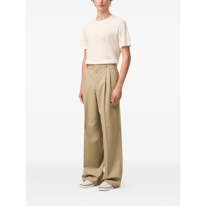 Ami Paris Pants - Neutral | b90df37d47383f6a43f9ecc1f81b2d6c1d691b36