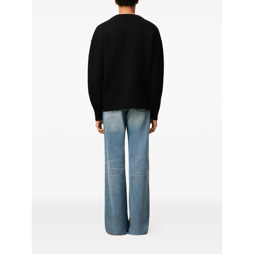 Ami Paris Sweaters - Black | a71a5741b314b18dc187bb5b3052d0d21840b818