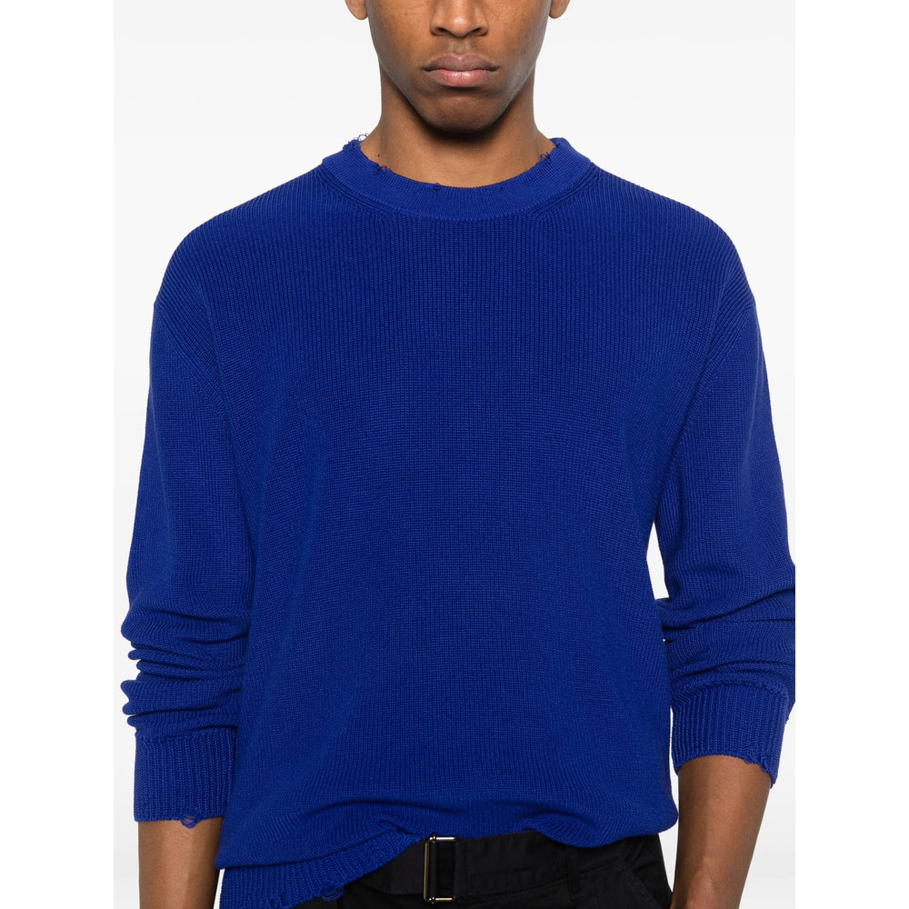 Laneus Sweaters - Blue | 18509664fd1e7d3015130f4a8c5496db2ae54583