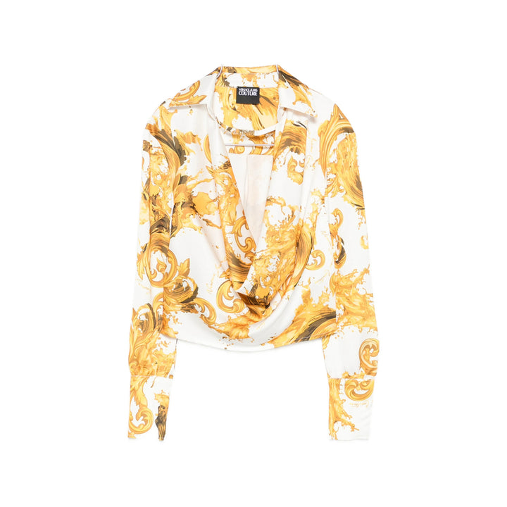 Versace Jeans Couture Shirts - White, Gold | 95cf93e203157fd6012cfb830c55f3bed0a88c9e